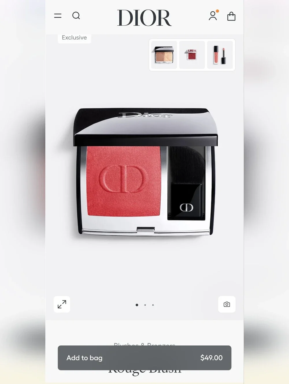 Dior Blush Powder — 999